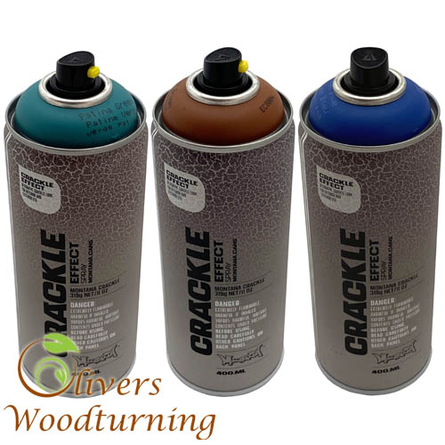 Montana Cans CRACKLE EFFECT Spray Paint, 400ml, Patina Green 